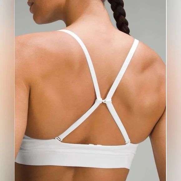 NWT Lululemon License to Train Triangle Bralette - White - Picture 4 of 7